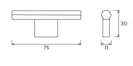 The Helmsley T-Bar Knob