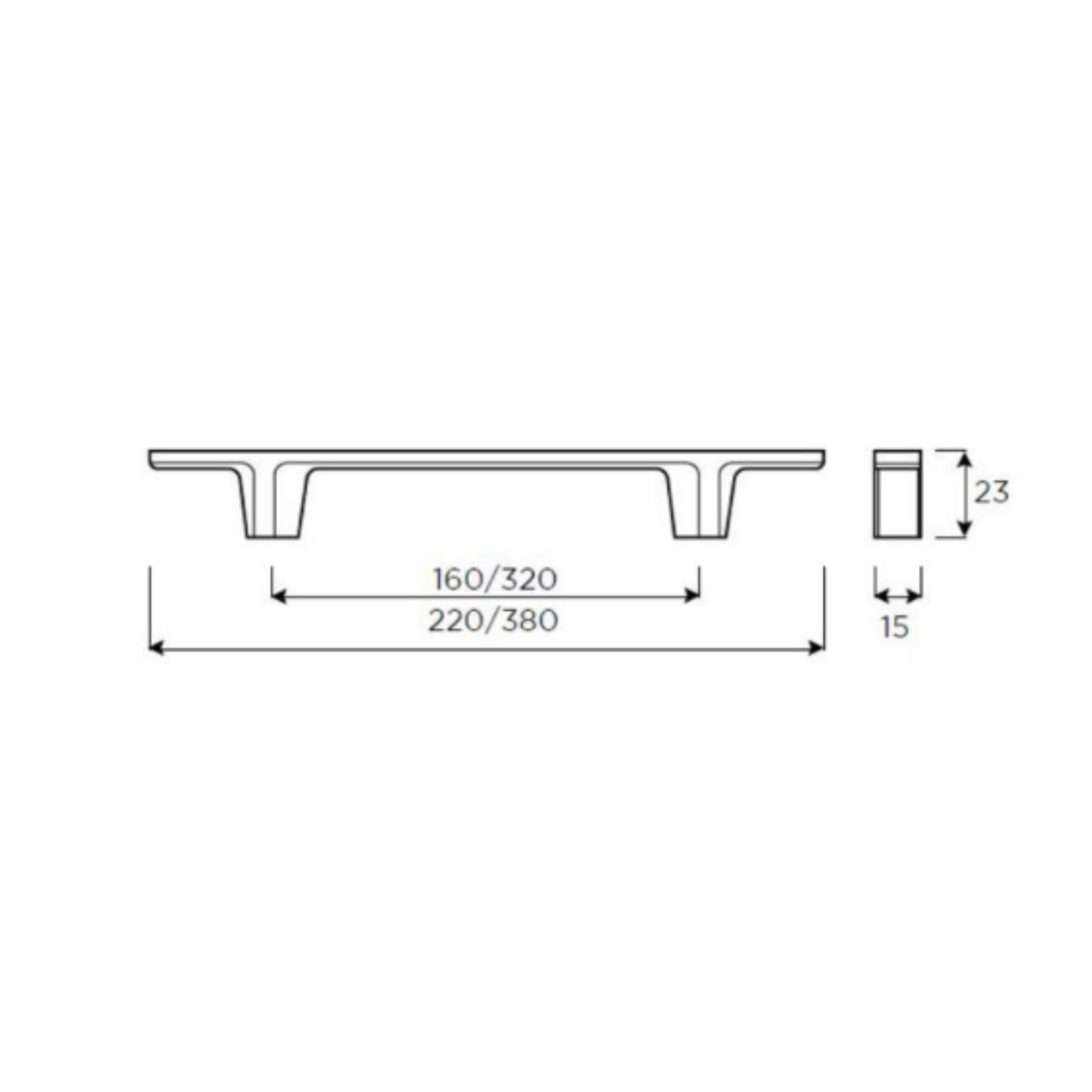 The Hovingham T-Bar Handle